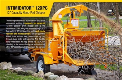 Bandit 12xpc käsisyötetyt hakkurit